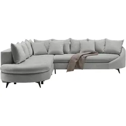 Ecksofa Axel Hellgrau