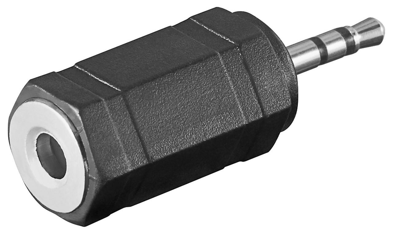 Goobay Audio Adapter 2,5 mm stereo naar 3,5 mm stereo