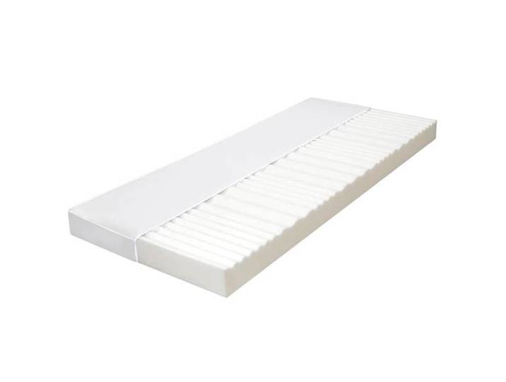 Matelas 7 zones - - Matelas mousse 7 zones - mousse PU - blanc - 80 x 200 cm - H2/H3@byy69o