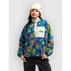 Quiksilver Renek Polar Half-Zip Fleece Pullover calliste green pxl flowe Gr. M