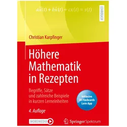 Höhere Mathematik in Rezepten, Schulbücher von Christian Karpfinger
