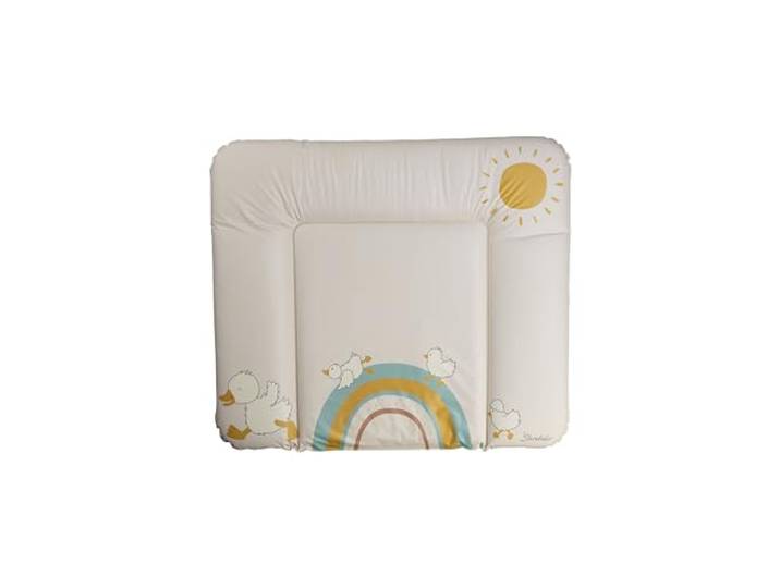 Sterntaler Wickelauflage, Wickelunterlage für Jungen Mädchen mit Motiv Ente Edda Lou