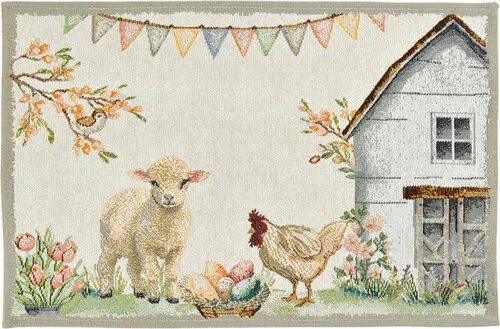 Sander placemat The Farm 32x48 cm - Multi
