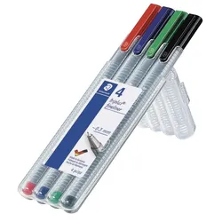STAEDTLER Triplus Fineliner 0.3 mm Mehrfarbig
