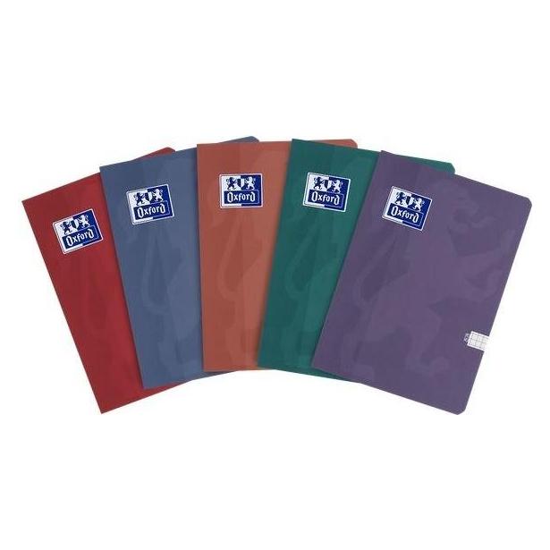 Oxford Brulion A4/80K Raster Touch Trend (5 Stück) (48986278)