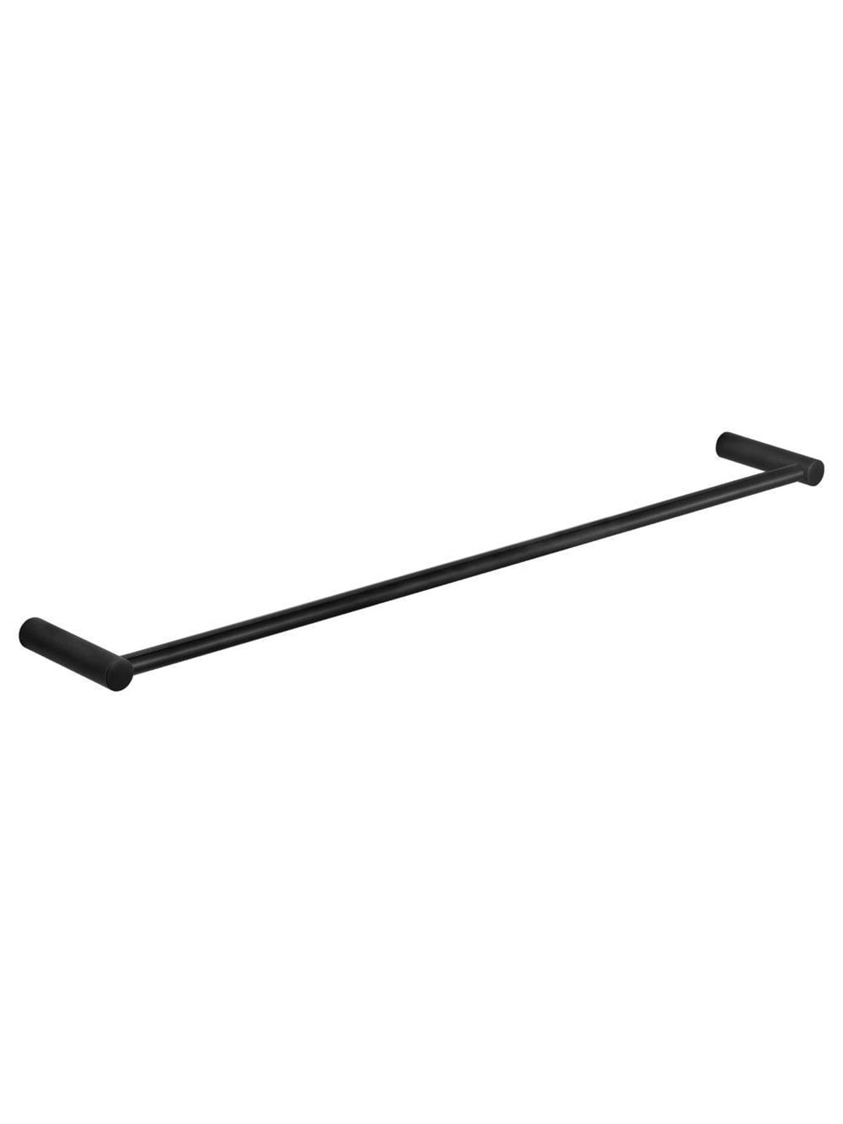 Pressalit towel rail single matte black