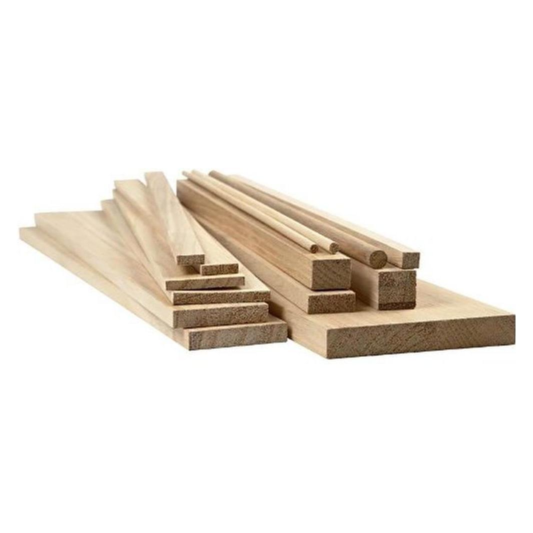 Creativ Company Holzartikel Holzstücke 37 cm, 194 Stück (57400)
