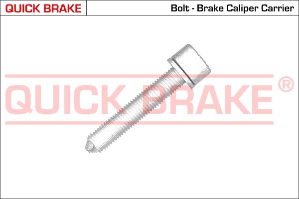 Quick Brake Schraube, Bremssattel 11612 Für Vw