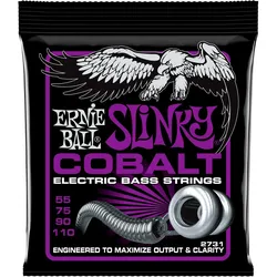 Ernie Ball Slinky Power (4x, E-Bass, 0.11"), Saiten