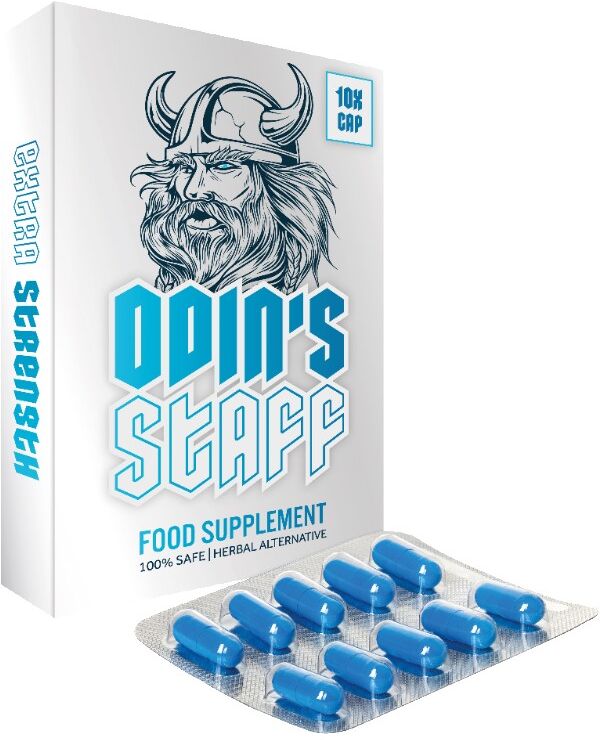Pleasuredome Odin's Staff 10 kapslar-stark erektion