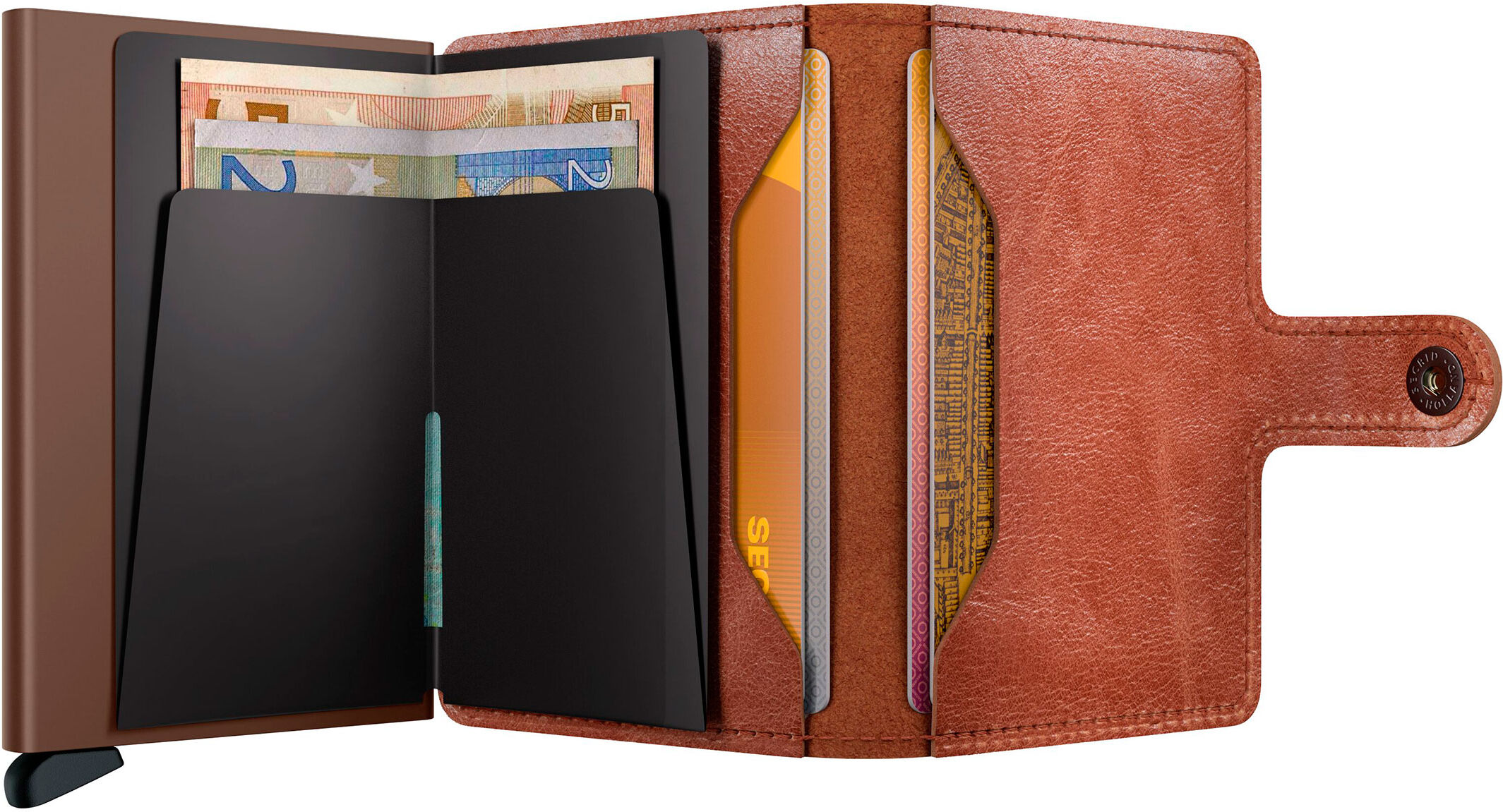 Secrid Miniwallet Vintage Cognac-Brown