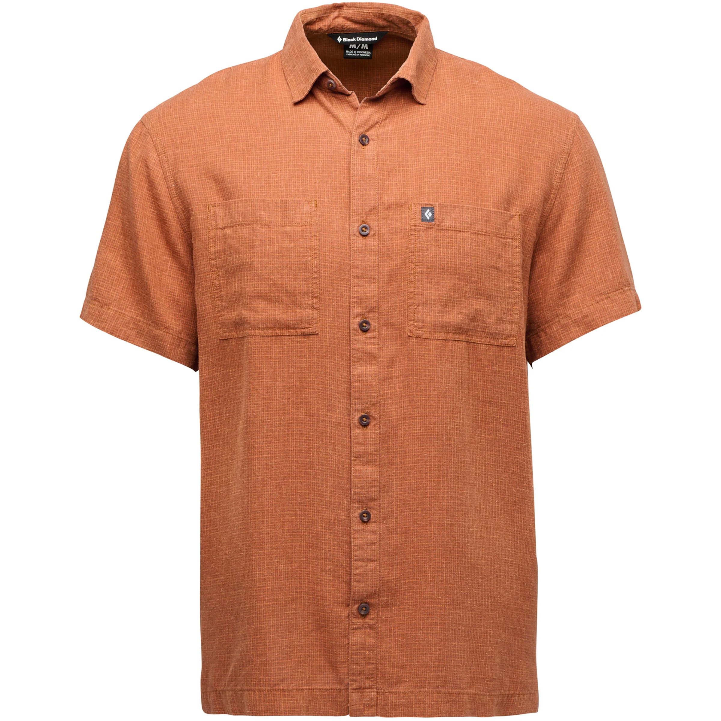 Black Diamond Scenic Route Herren Hemden braun Größe L Lifestyle Widerstandsfähig Lyocell (Tencel)