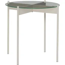 Hübsch, Couchtisch + Beistelltisch, Beam Side Table Sand (45 x 42 cm)