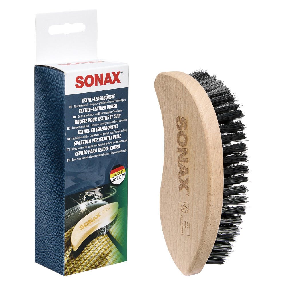 SONAX Reinigungsbürste braun, schwarz Holz 04167410