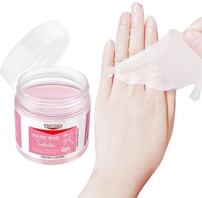 Top Demand Picks Sakura Honey Beauty Health Skin Care Hand Mask Deep Hydration Moisturizing, Whitening Exfoliating, Remove Dead Skin hand Wax Honey