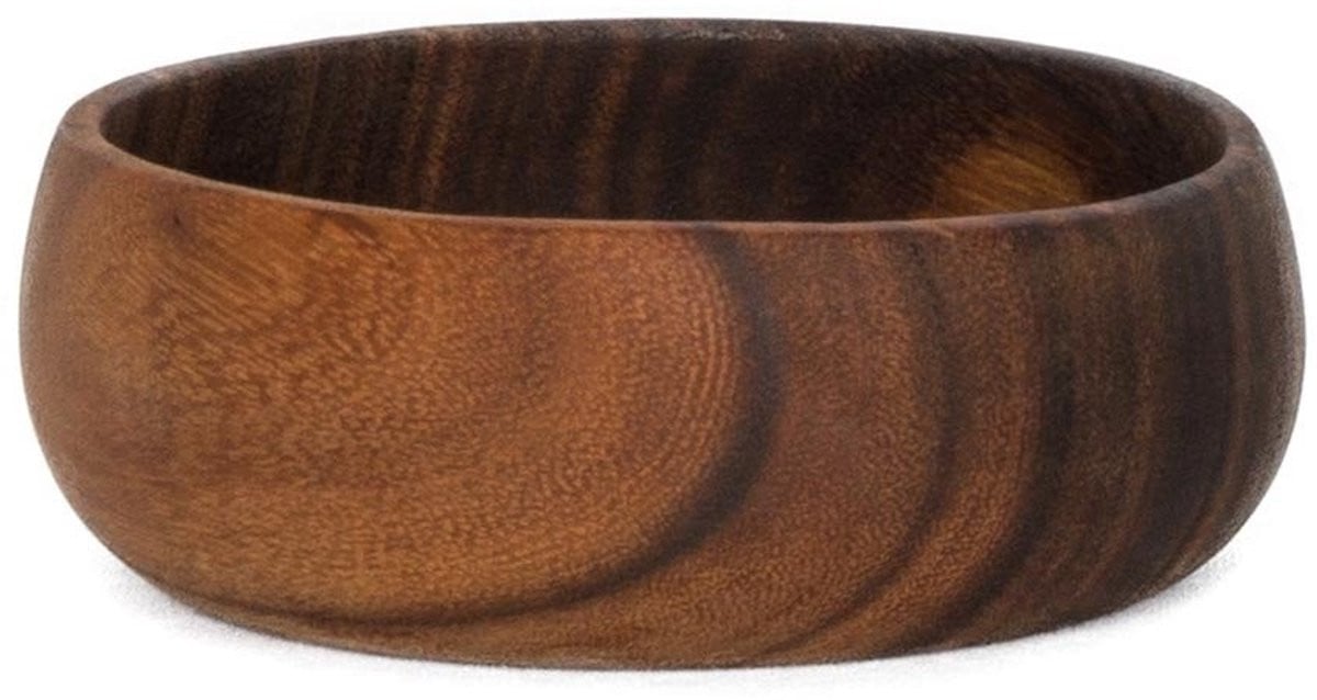 Dailygoods Acaciahout Schaal 19 cm