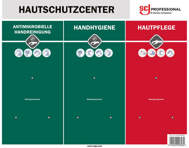 Stoko Centre d'hygiène des mains 3 flacons distributeurs ; SC Johnson Professional (SHYCTR1DEU)