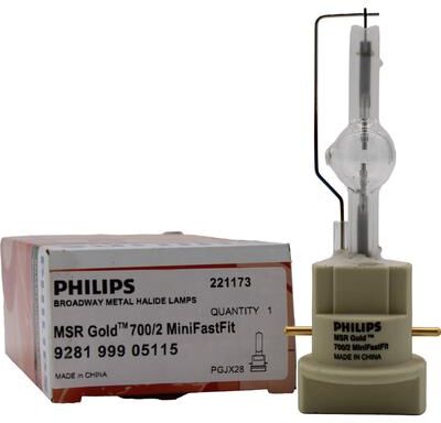 Philips MSR Gold™ 700/2 MiniFastFit Lamp for the SGM Elettronica Synthesis 700 Wash
