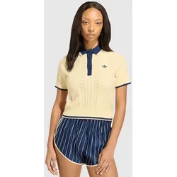 adidas Originals Sh Sleeves Polo warm vanilla Gr. XS