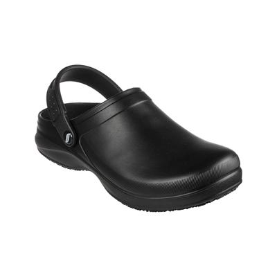 Berufsschuh SKECHERS "BLK Arch Fit" Gr. 43, schwarz, 43, Obermaterial: 100% Sonstiges Material (Ananasfaser) AM_PF ., Schuhe