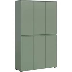 Garderobenschrank Scarpa Graugrün
