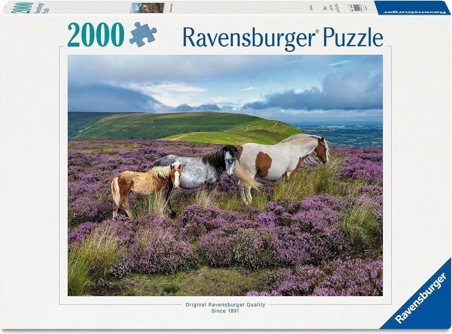Ravensburger Puzzel Wilde paarden in de heide