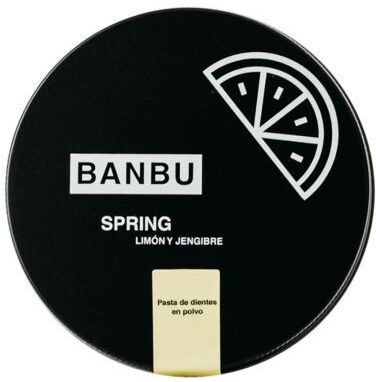 Banbu Spring Lemon Toothpaste Powder 60 gr Eco Vegan