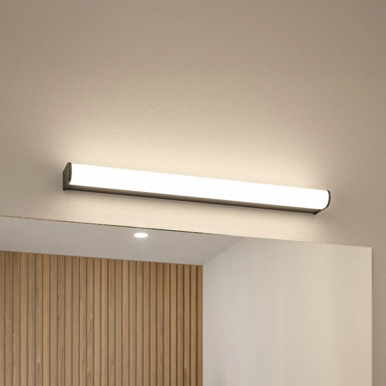 Paulmann Arneb LED wandlamp voor badkamer, zwart, 59 cm, IP44