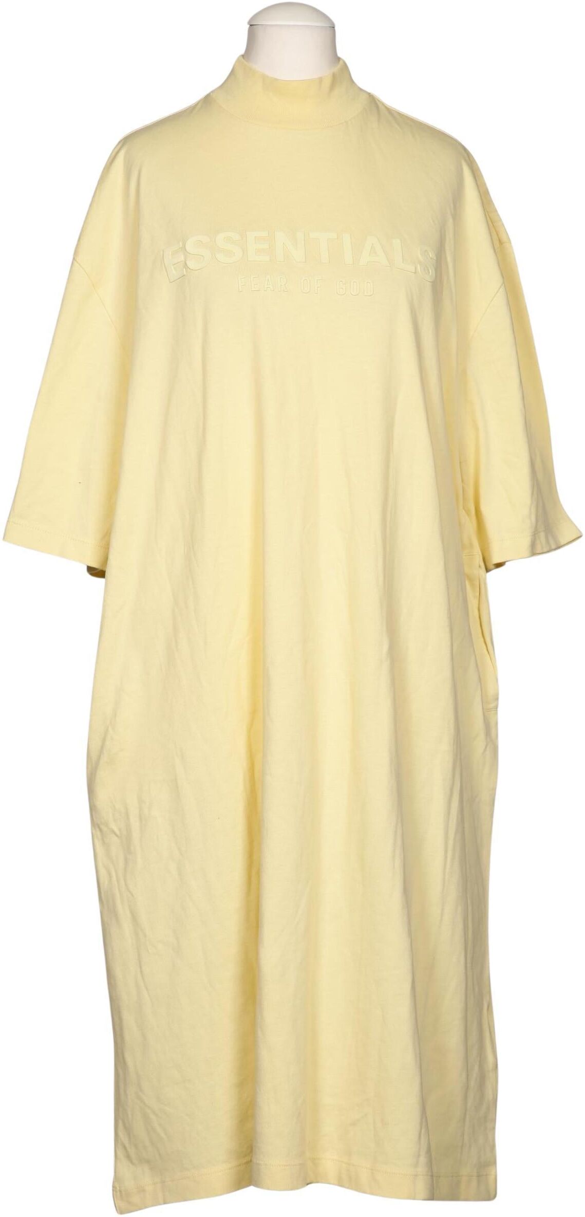 Essentials Fear of God Damen Kleid, Gelb, Gr. Xxs, Baumwolle - Second Hand