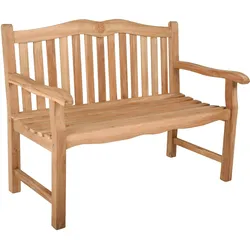 Gartenbank Romang ca. 120x92x63 cm Teak