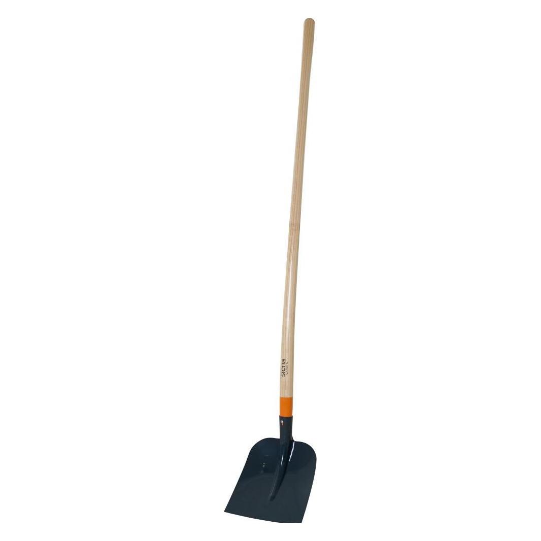 Siena Garden Holsteiner Sandschaufel mit Stiel 3/4 Gr. 2 grau/orange (T42399)