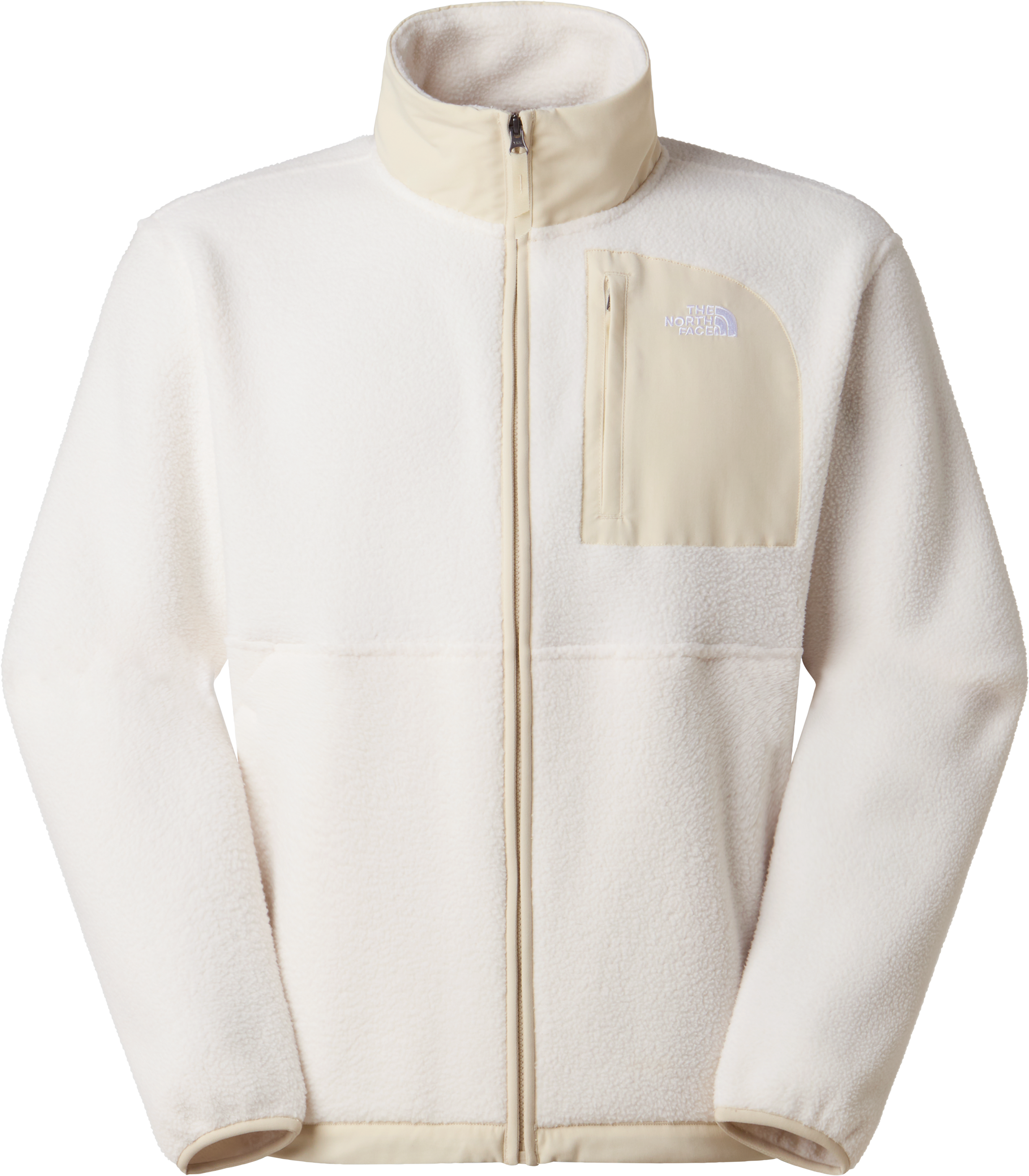 The North Face Men's Yumiori Off-Peak Full-Zip Jacket White Dune/Desert Stone L