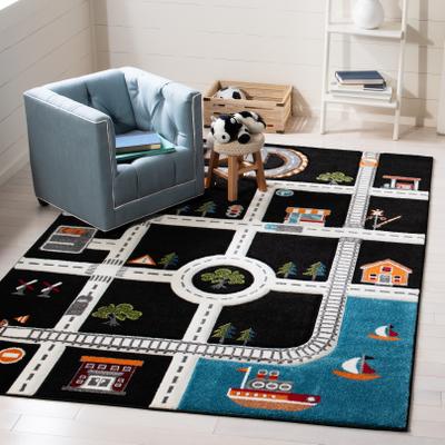 SAFAVIEH Carousel Kids Riemy Neighborhood Road Rug