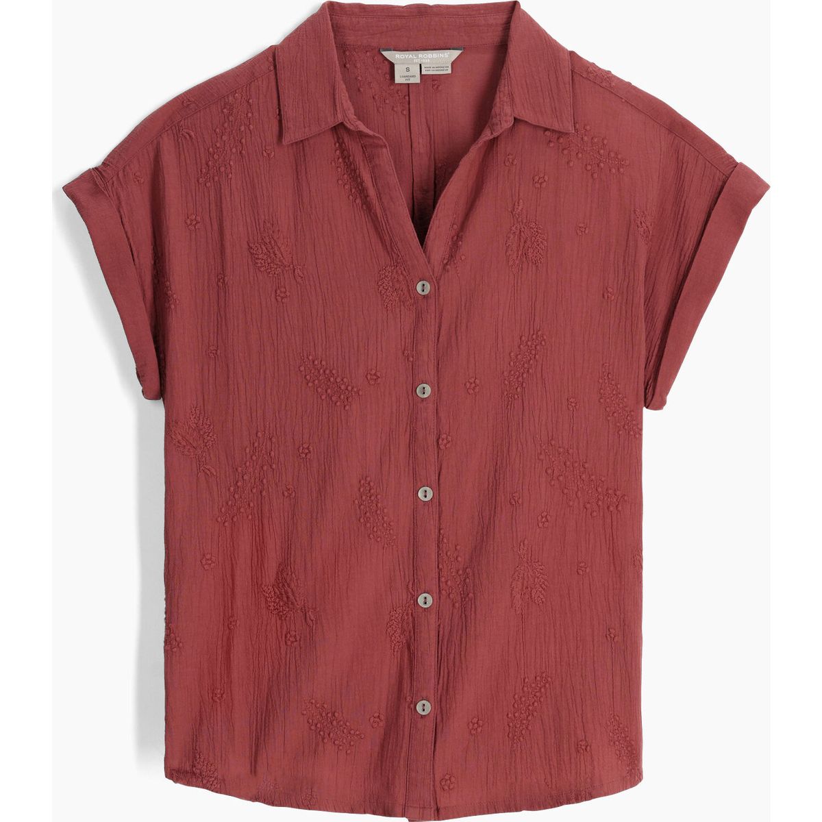 Royal Robbins Oasis Short Sleeve wild rhubarb (602) S Y621018602S