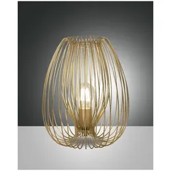 Fabas Luce CAMP Tischleuchte E27 1x40W gold edelmatt