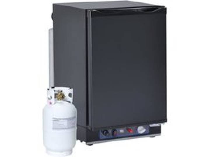 Mini Réfrigérateur Gaz - SMETA - 40L - 3 voies 12V/230V/Gaz - Type Absorption - Porte Réversible