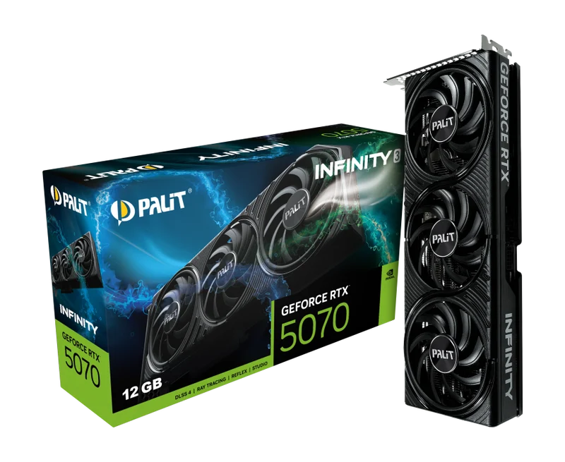 Palit GeForce RTX 5070 Infinity 3, 12288 MB GDDR7