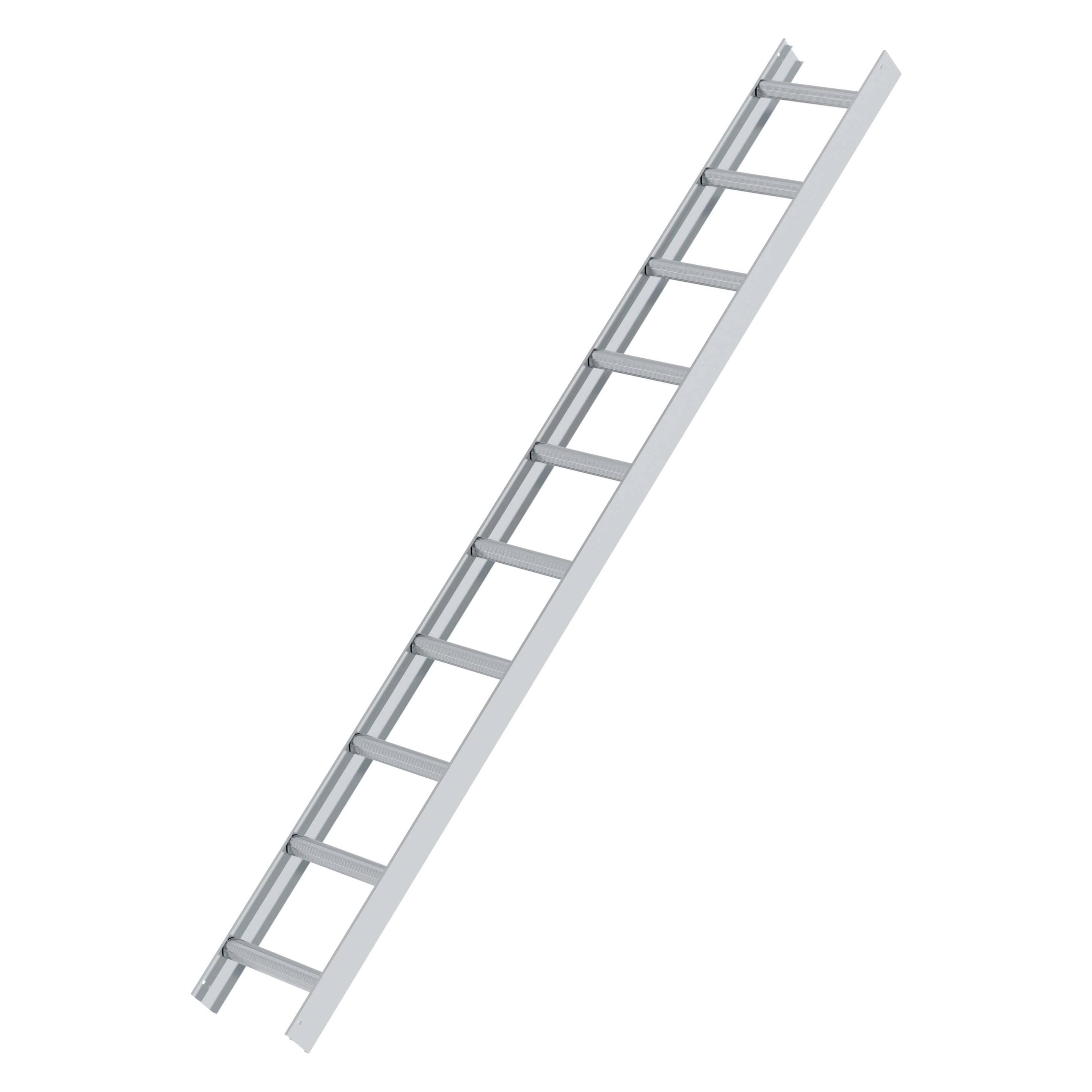 Munk Dachleiter Alu Natur 10 Sprossen (280 cm) (011113)