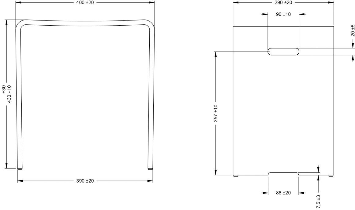 Riho Solid Surface Badezimmer-Sitz