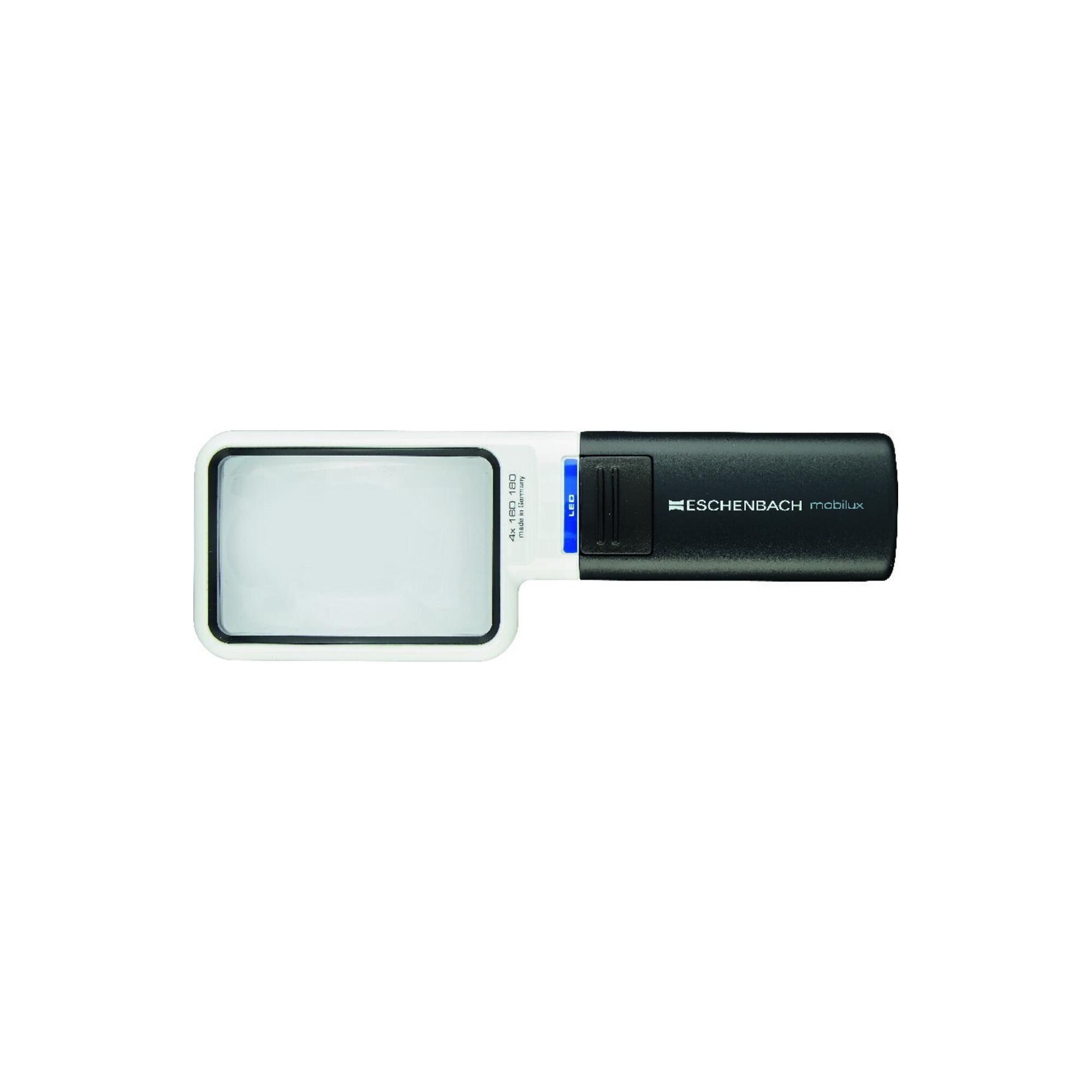 Eschenbach Handlupe 151110 LED Vergrößerungsfaktor 10x Ø35mm)