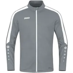 Jako Polyesterjacke Power steingrau 128