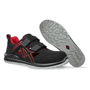 Albatros Sicherheitsschuhe Clifton Air Low, ESD, S1, Sandalen, Fiberglaskappe, Mikrofaser, Gr. 45