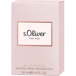 s.Oliver FOR HER Eau de Parfum Naturalspray