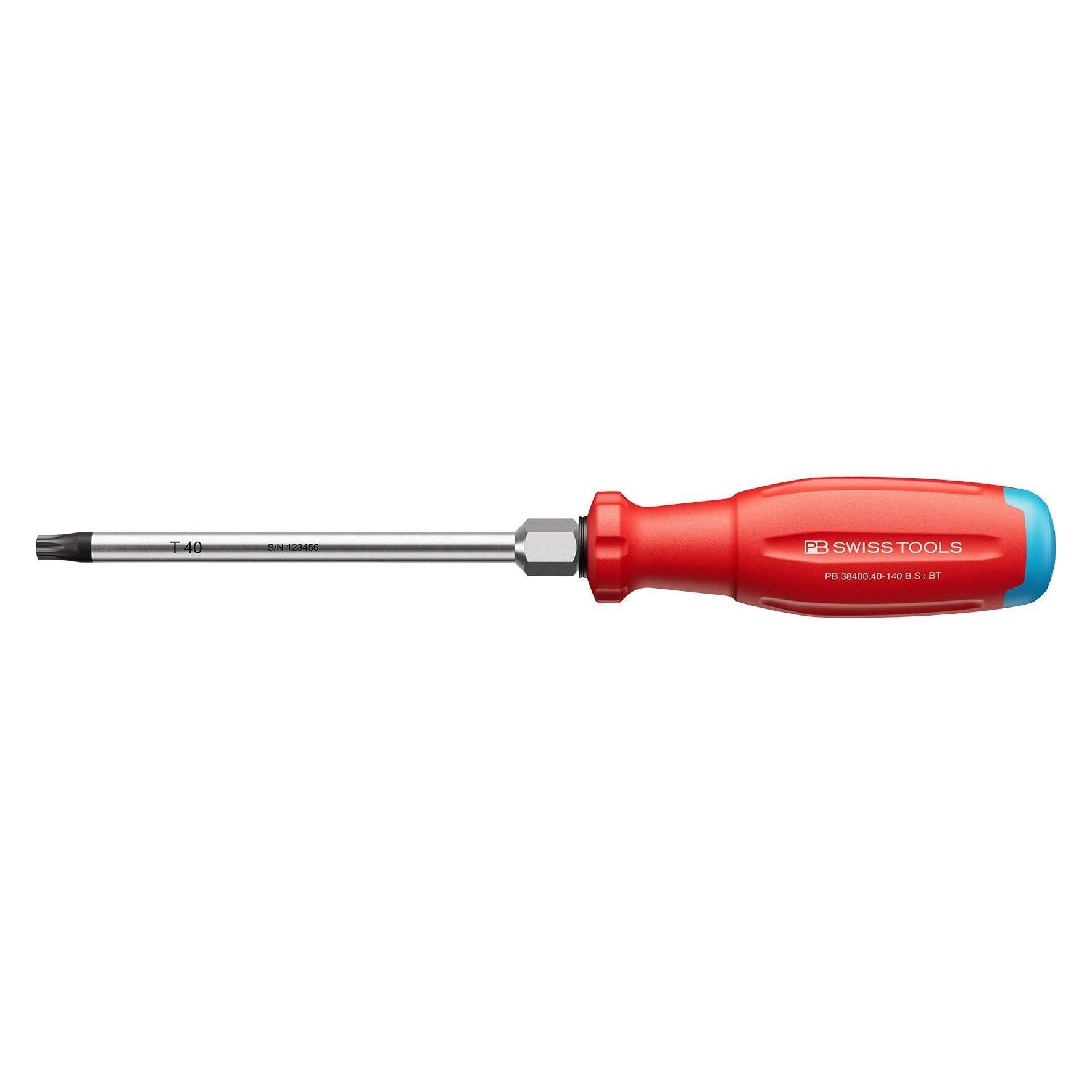 PB Swiss Tools Torx-Schraubenzieher PB 38400 SwissGrip Evo Gr. 40 140 mm B S (PB 38400.40-140 B S-141289.4014)