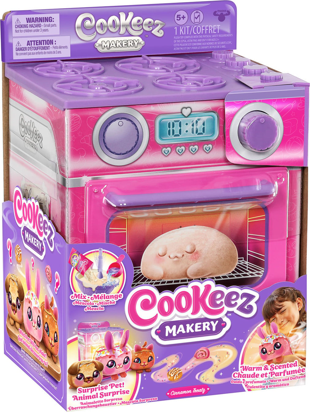 Cookeez Makery Oven Speelset Kaneel