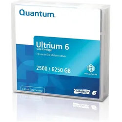 Quantum Data Cartridge Lto-6 (LTO-6 Ultrium, 2500 GB), Cartridge