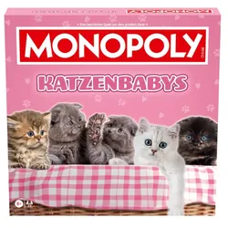 Winning Moves - Monopoly Brettspiel Katzenbabys *Deutsche Version*
