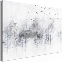 Artgeist, Bilder, Winter Forest (1 Part) Wide (120 x 80 cm)
