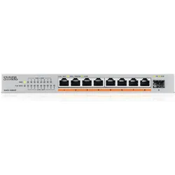 Zyxel XMG-108HP (8 Ports), Netzwerk Switch, Grau, Silber
