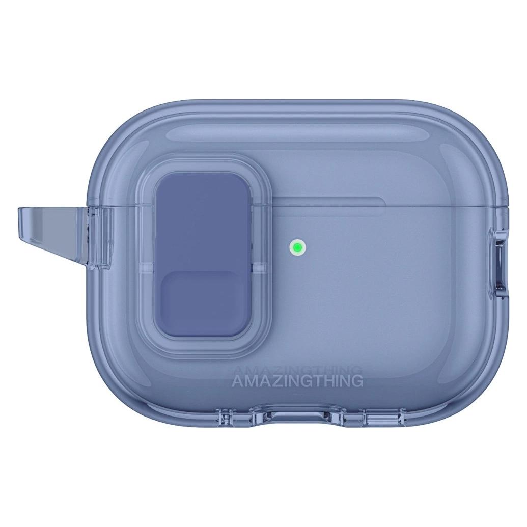Amazingthing Minimalistische Hülle für AirPods Pro 3 - Blau (1710923912)